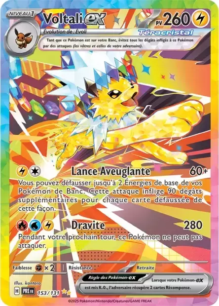 Evolutions prismatiques - PREFR - Voltali EX