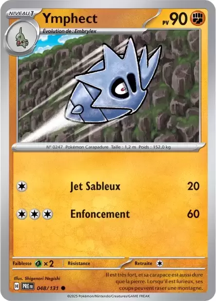 Evolutions prismatiques - PREFR - Ymphect