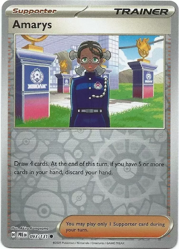 Prismatic Evolutions PREEN - Amarys Reverse