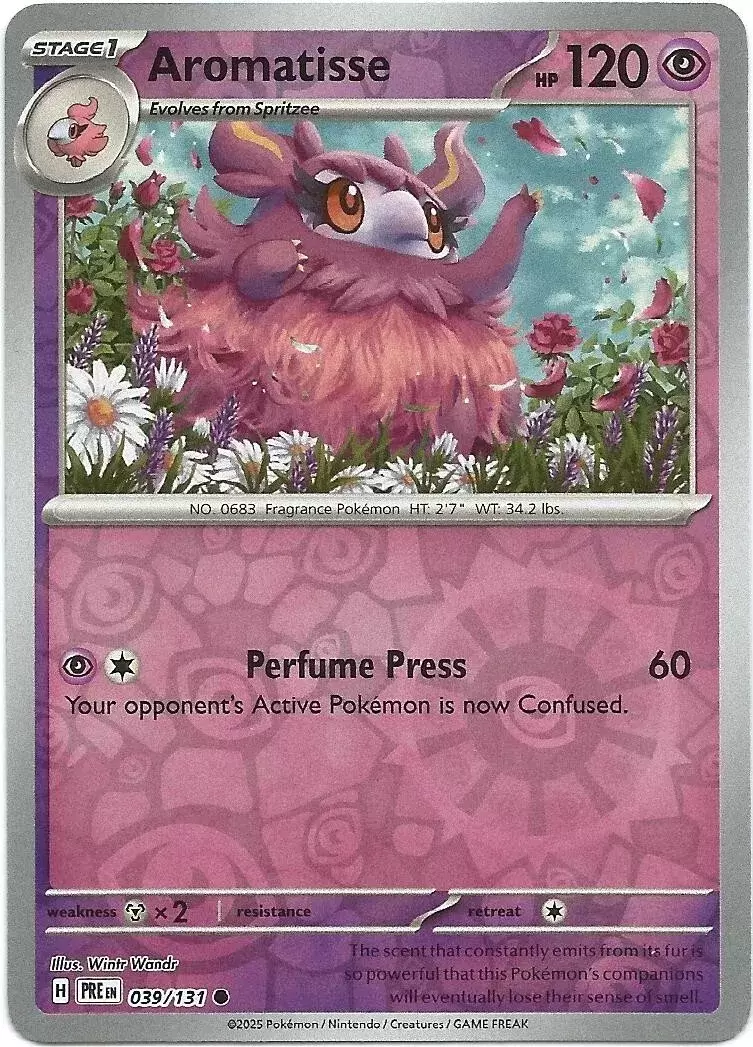 Prismatic Evolutions PREEN - Aromatisse Reverse