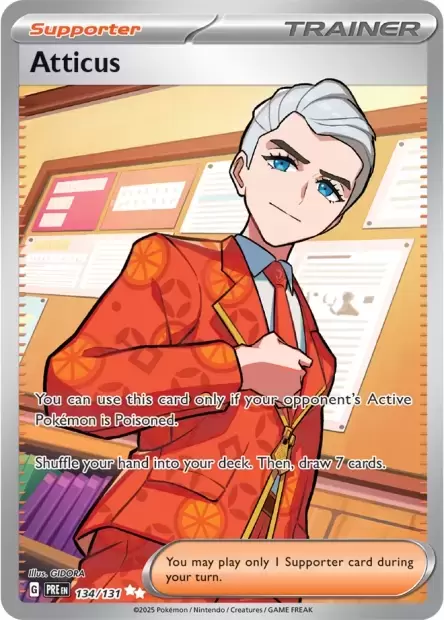 Prismatic Evolutions PREEN - Atticus
