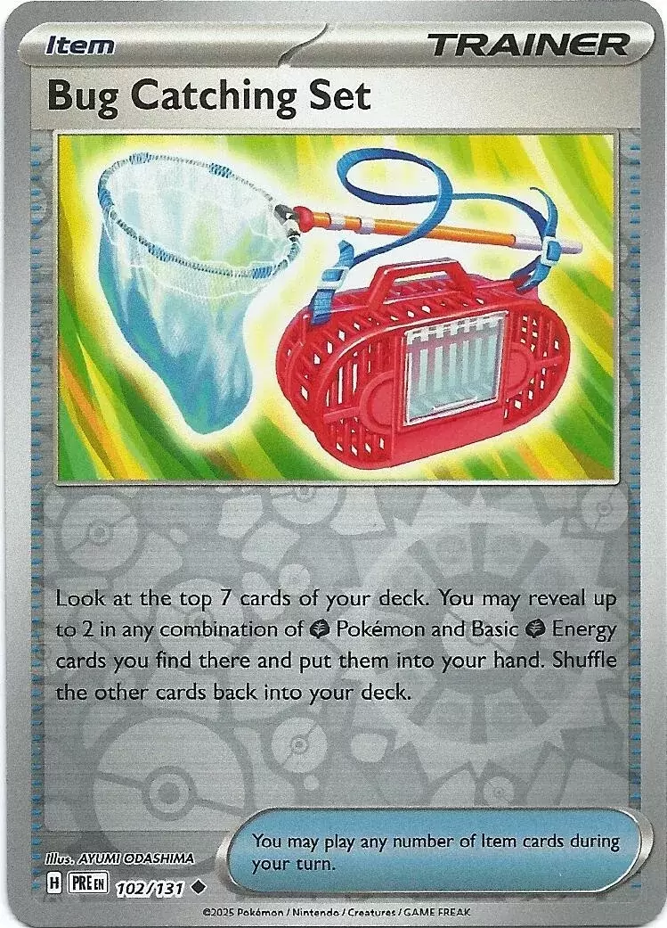Prismatic Evolutions PREEN - Bug Catching Set Reverse