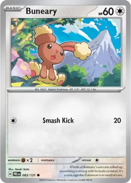 Prismatic Evolutions PREEN - Buneary