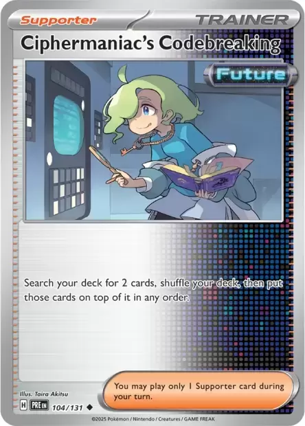 Prismatic Evolutions PREEN - Ciphermaniac\'s Codebreaking