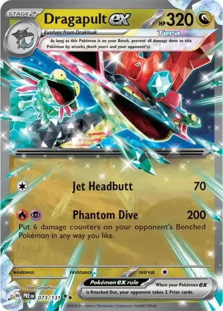 Prismatic Evolutions PREEN - Dragapult EX