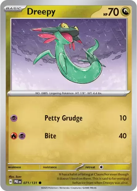 Prismatic Evolutions PREEN - Dreepy
