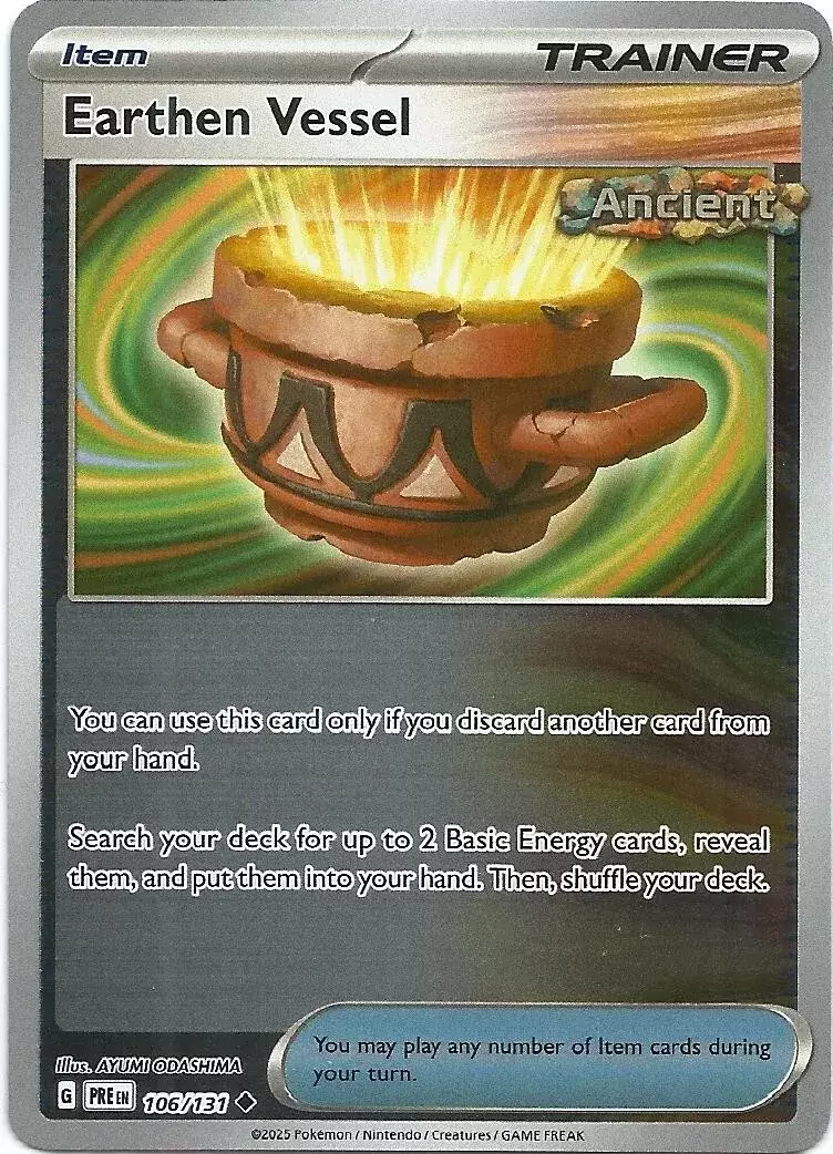 Prismatic Evolutions PREEN - Earthen Vessel Reverse