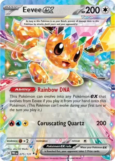 Prismatic Evolutions PREEN - Eevee EX