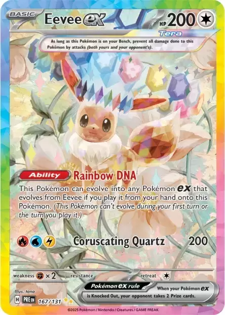 Prismatic Evolutions PREEN - Eevee EX