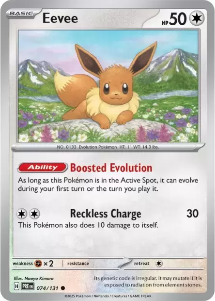Prismatic Evolutions PREEN - Eevee