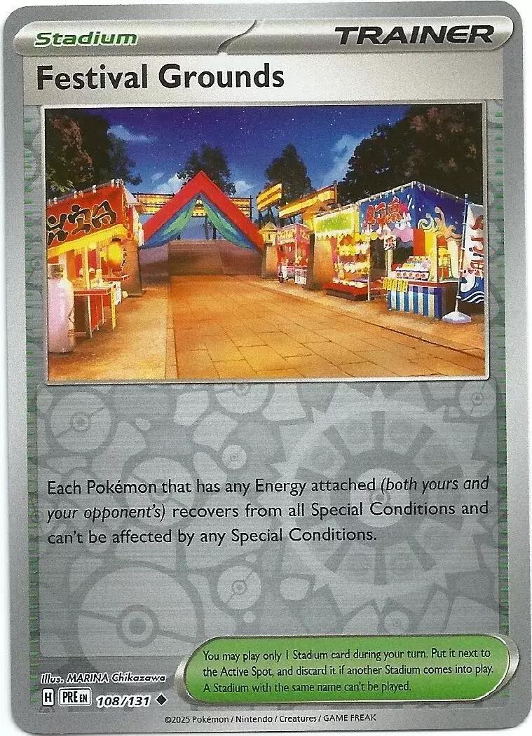 Prismatic Evolutions PREEN - Festival Grounds Reverse
