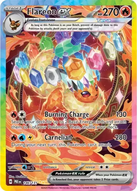 Prismatic Evolutions PREEN - Flareon EX