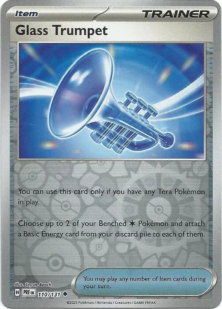 Prismatic Evolutions PREEN - Glass Trumpet Reverse