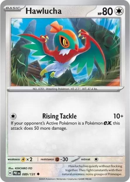 Prismatic Evolutions PREEN - Hawlucha