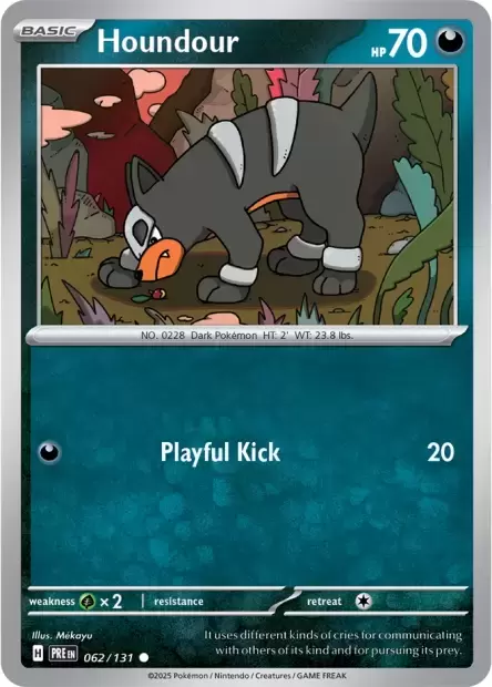Prismatic Evolutions PREEN - Houndour