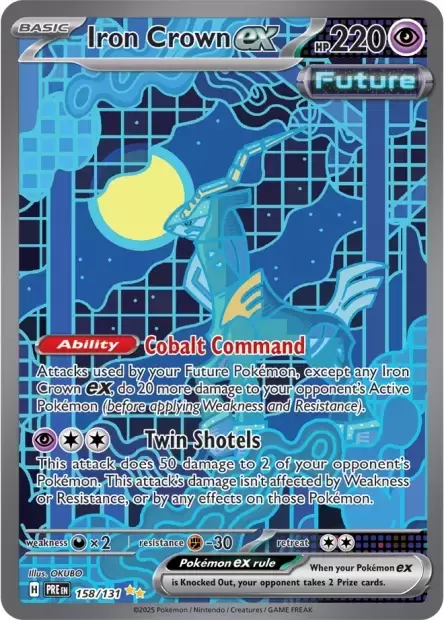 Prismatic Evolutions PREEN - Iron Crown EX