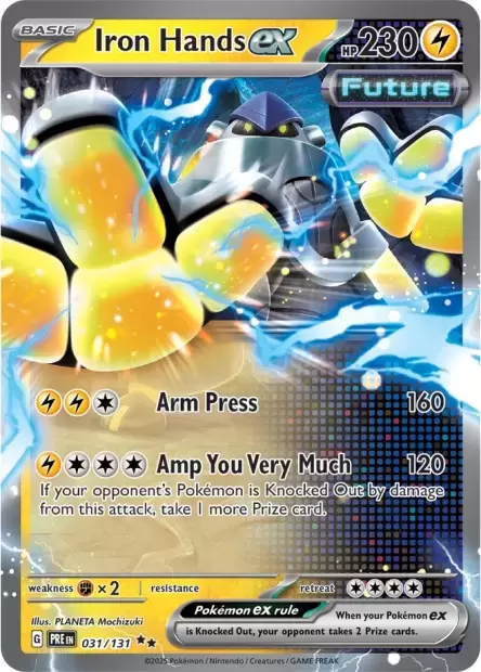Prismatic Evolutions PREEN - Iron Hands EX