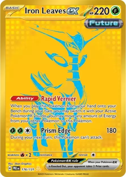 Prismatic Evolutions PREEN - Iron Leaves EX