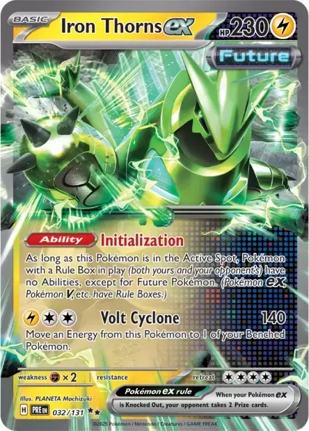 Prismatic Evolutions PREEN - Iron Thorns EX