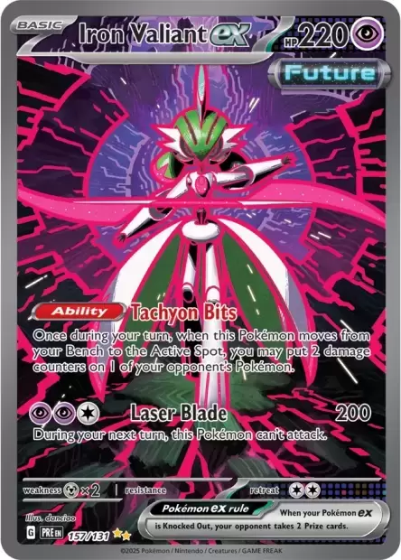 Prismatic Evolutions PREEN - Iron Valiant EX