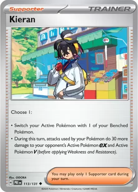 Prismatic Evolutions PREEN - Kieran