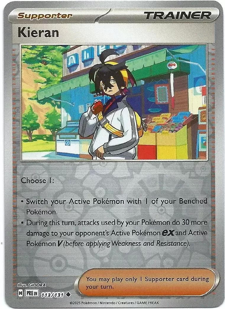 Prismatic Evolutions PREEN - Kieran Reverse