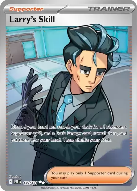 Prismatic Evolutions PREEN - Larry\'s Skill