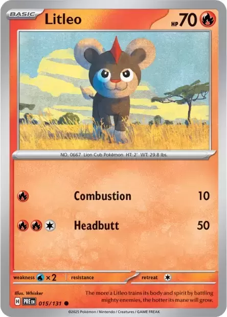 Prismatic Evolutions PREEN - Litleo