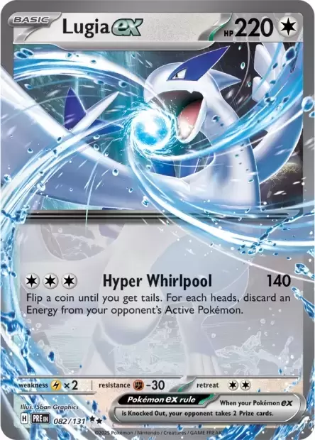Prismatic Evolutions PREEN - Lugia EX