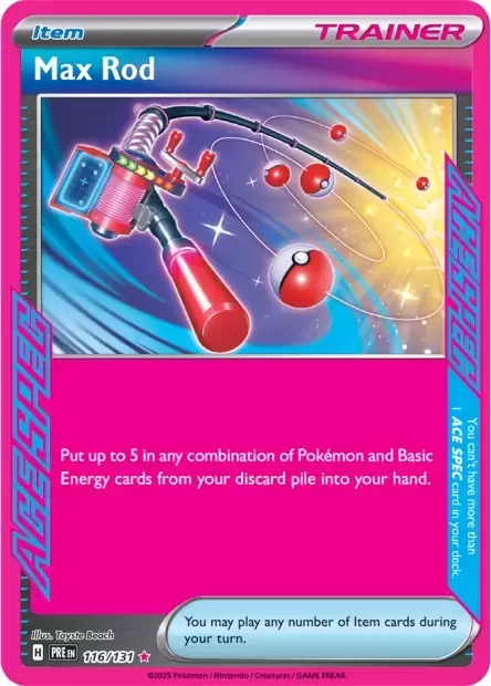 Prismatic Evolutions PREEN - Max Rod