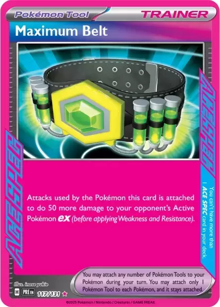 Prismatic Evolutions PREEN - Maximum Belt