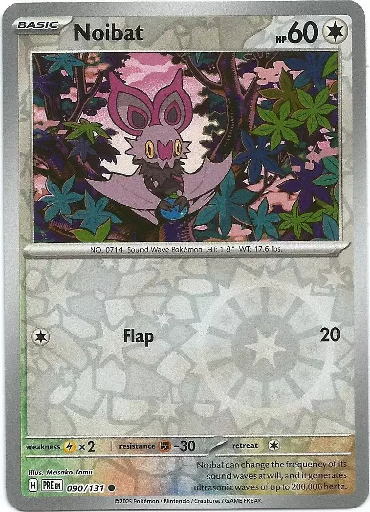 Prismatic Evolutions PREEN - Noibat Reverse