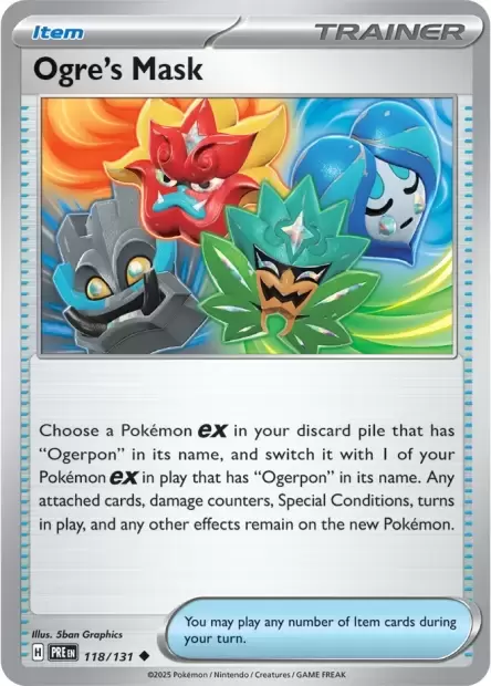 Prismatic Evolutions PREEN - Ogre\'s Mask