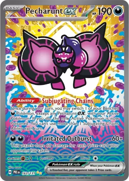 Prismatic Evolutions PREEN - Pecharunt EX