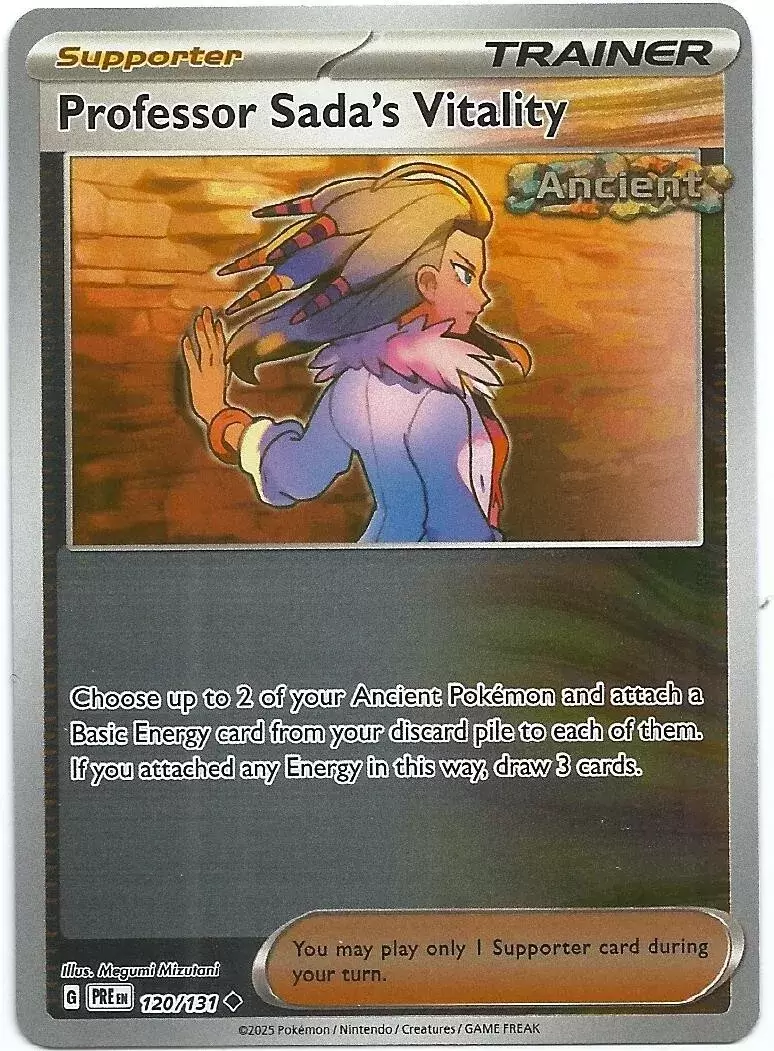 Prismatic Evolutions PREEN - Professor Sada\'s Vitality Reverse