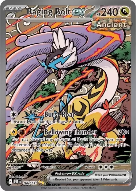 Prismatic Evolutions PREEN - Raging Bolt EX