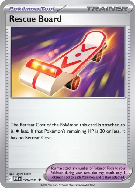 Prismatic Evolutions PREEN - Rescue Board