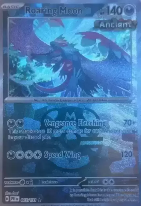 Prismatic Evolutions PREEN - Roaring Moon Master Ball
