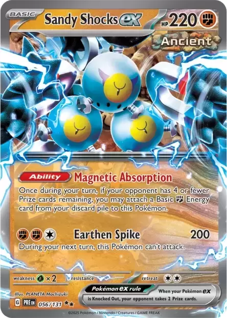 Prismatic Evolutions PREEN - Sandy Shocks EX