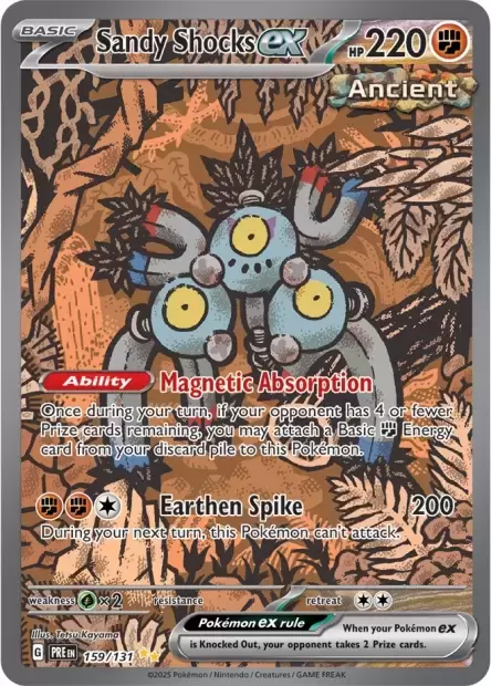 Prismatic Evolutions PREEN - Sandy Shocks EX