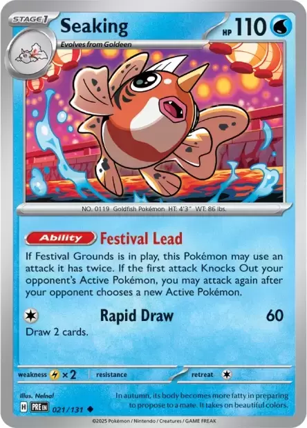 Prismatic Evolutions PREEN - Seaking
