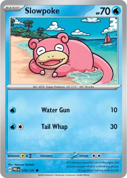Prismatic Evolutions PREEN - Slowpoke