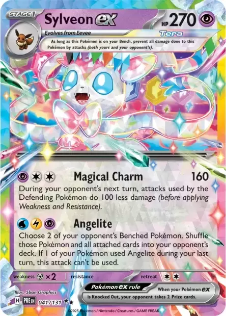 Prismatic Evolutions PREEN - Sylveon EX