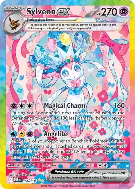 Prismatic Evolutions PREEN - Sylveon EX