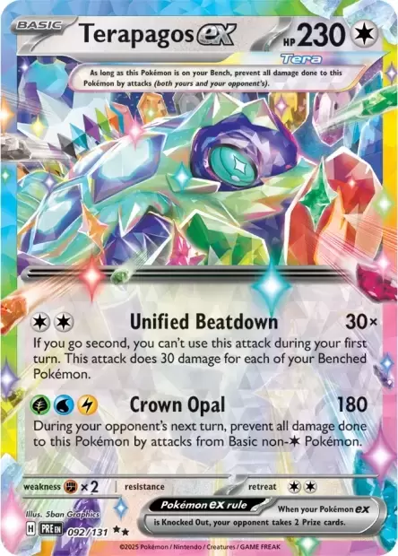 Prismatic Evolutions PREEN - Terapagos EX