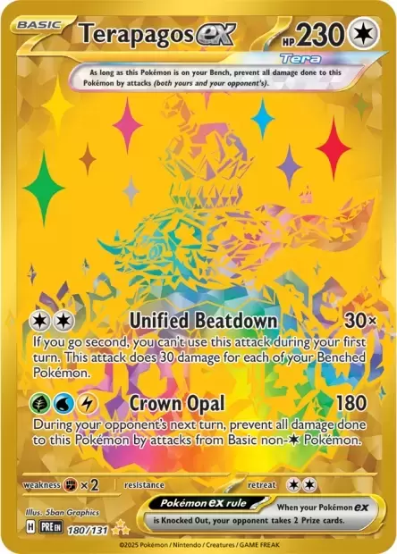Prismatic Evolutions PREEN - Terapagos EX