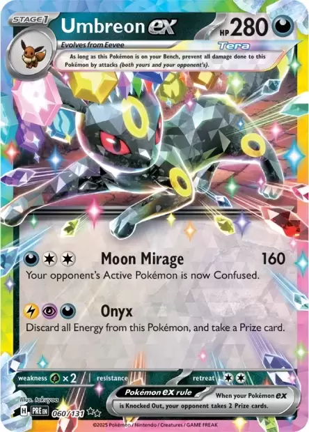 Prismatic Evolutions PREEN - Umbreon EX