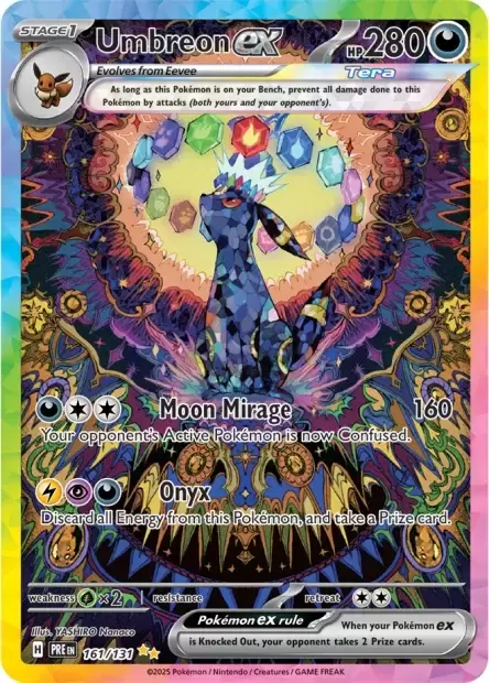 Prismatic Evolutions PREEN - Umbreon EX