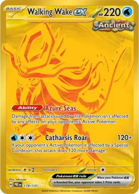 Prismatic Evolutions PREEN - Walking Wake EX