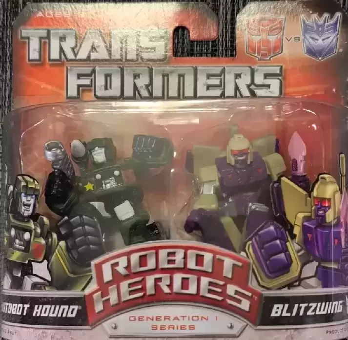 Transformers Robot Heroes - Autobot Hound & Blitzwing